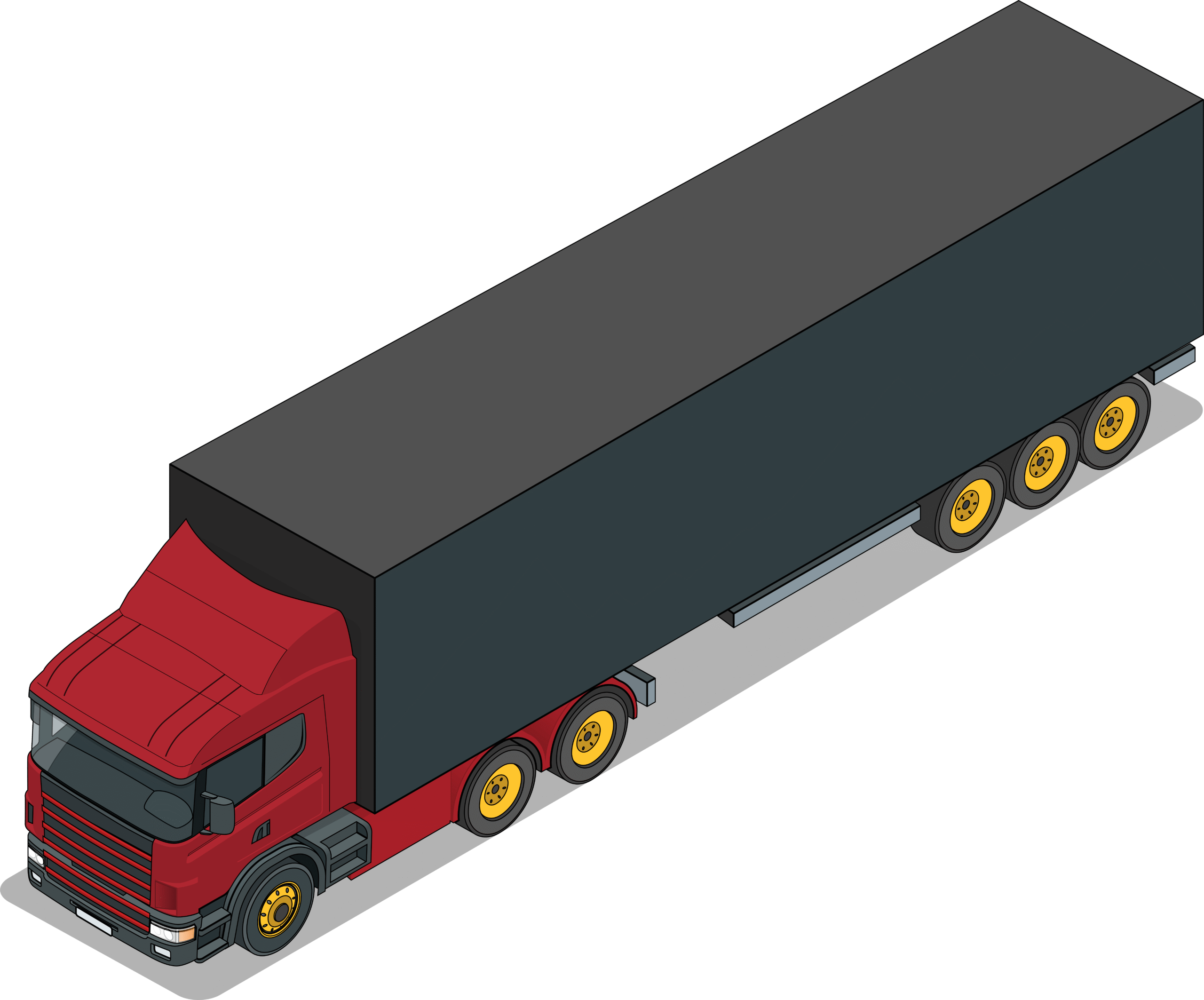 Truck graphic image.